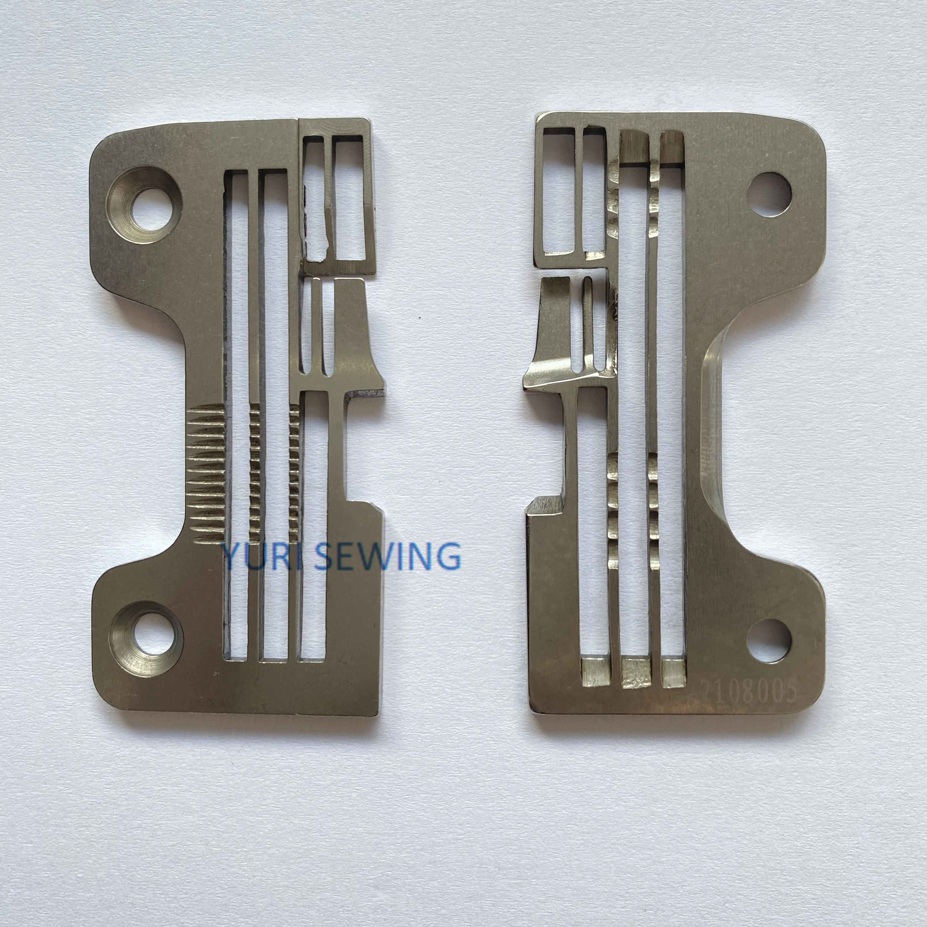 Yamato 2108005 needle plate Y2108005 for AZ6000/8000/8020/8120 coverlock stitch indsutrial sewing machine part