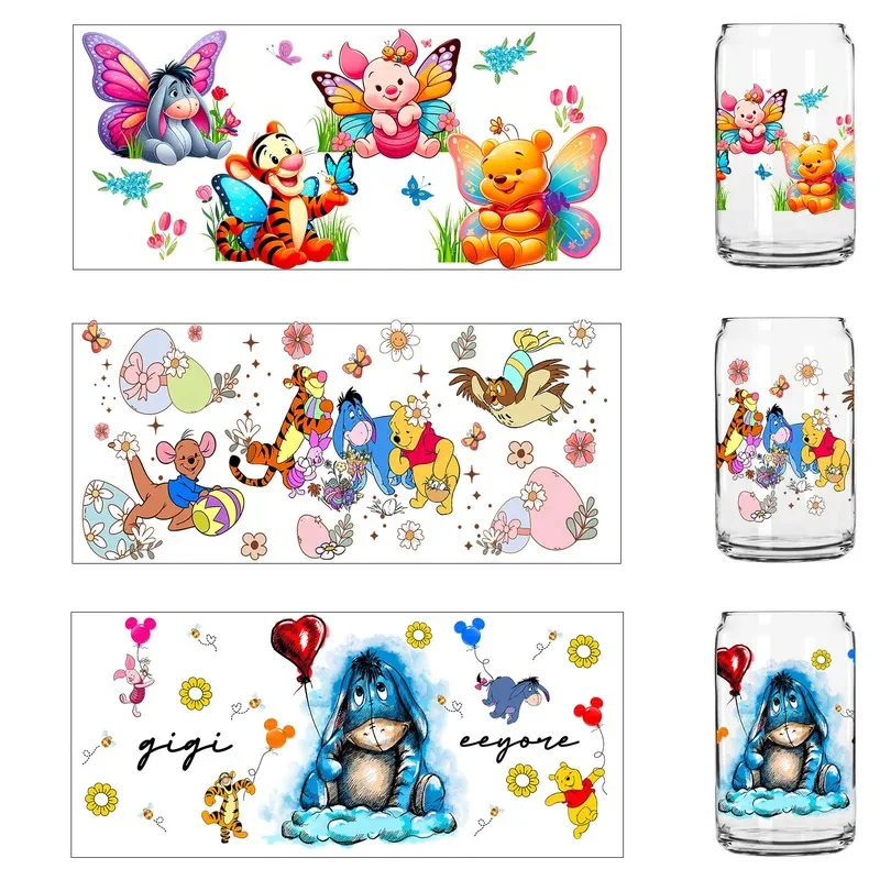 30 Style Cartoon Honey Pooh family UV Sticker Party DIY Decals 3D transfers uvdtf tumbler seal stickers 16oz uv dtf cup wraps 30 Style Cartoon Honey Pooh family UV Sticker Party DIY Decals 3D transfers uvdtf tumbler seal stickers 16oz uv dtf cup wraps