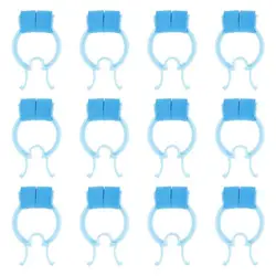 12pcs 1 SetNasal Clips Nose Shapers Portable Stop Nosebleeds Clips Nosebleed Stoppers Nasal Clamps