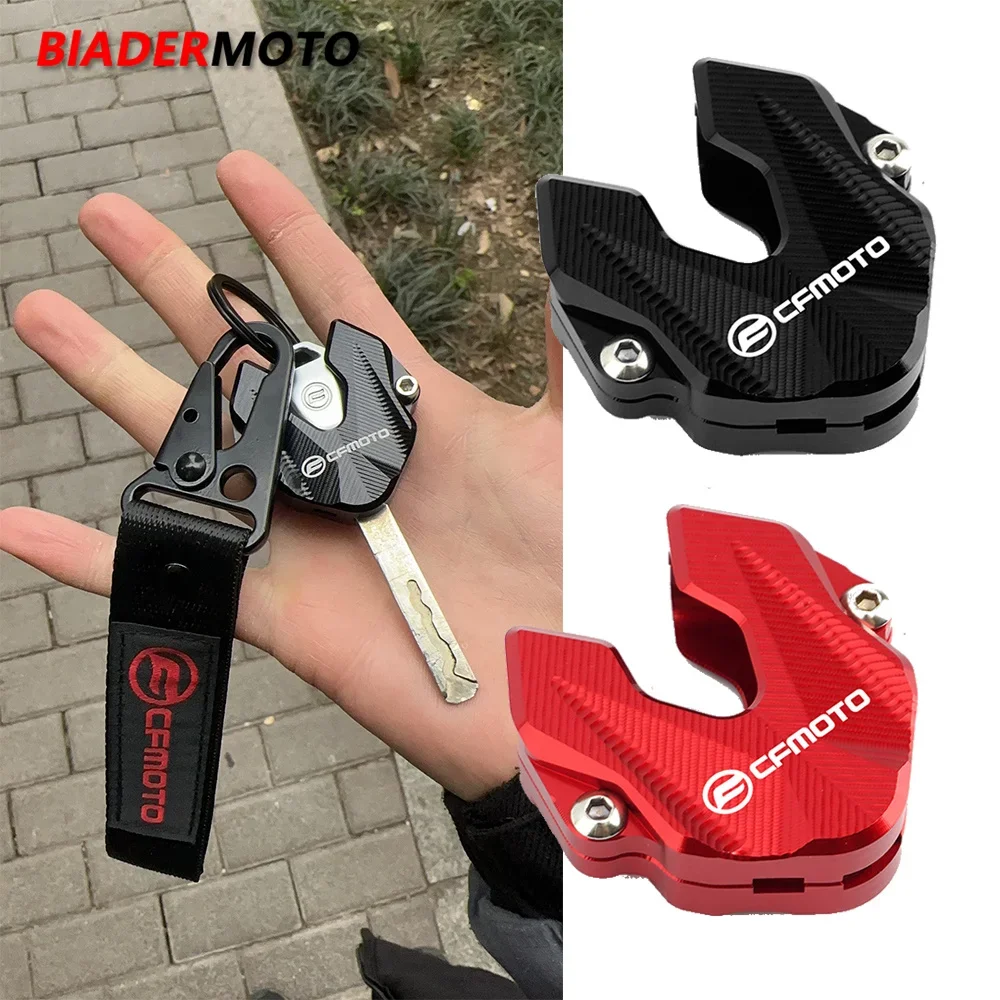 Motorbike Key Cover Case Shell Protection For Cfmoto CF MOTO CLX700 700mt 800mt 450MT 450SS 450NK 650MT CNC Keychain Keyring