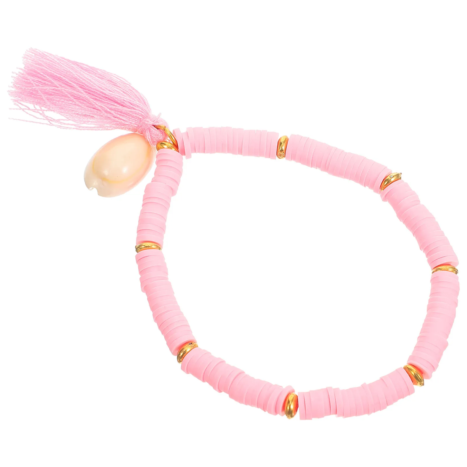 

Shell Tassel Bracelet Ethnic Pendant Jewelry Tassels Anklet Bracelets Summer Beach Costume Jewellery Ladies for Women