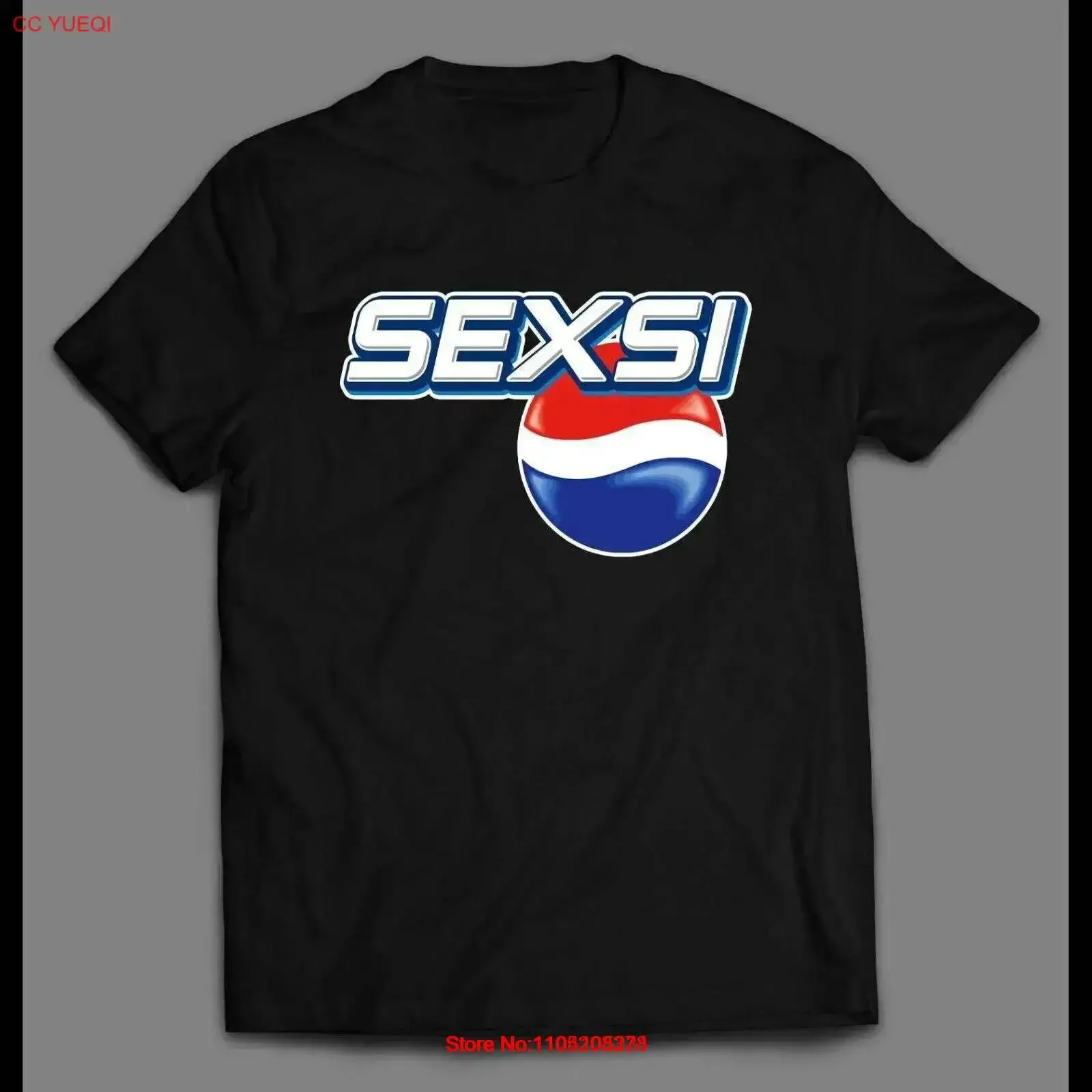 

SEXIS SODA DRINK PARODY MASHUP HIGH QUALITY SHIRT T vintage Washed Soft fashion Stylish Comfortable Versatile Stretched