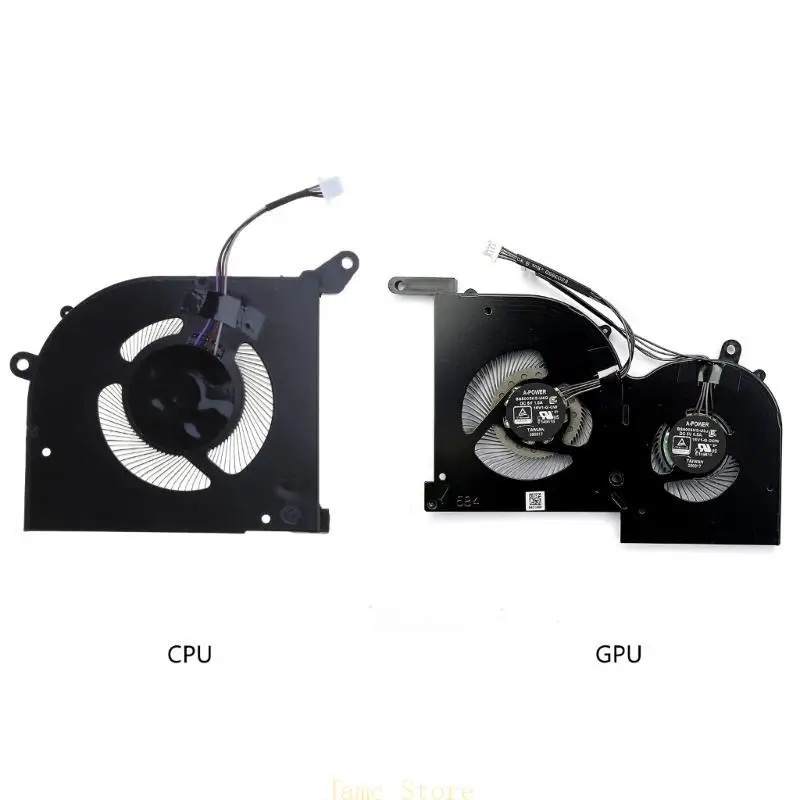 LX0B Notebook CPU COLING FANS 5V 1.0A4 PIN -графин Радиатор GPU для MSI GS66 WS66