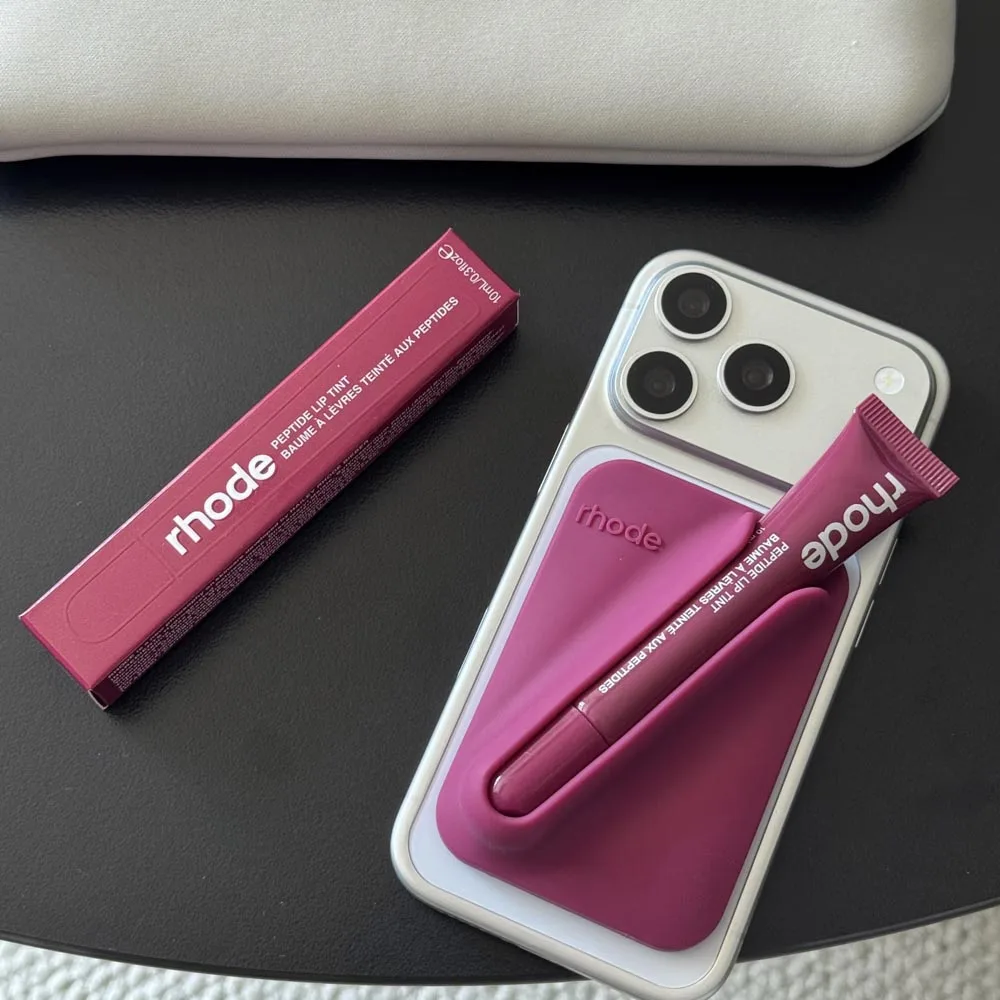 Rhode Universal Magnetic Snap-In Lipstick Case with Lip Tray and MagSafe Phone Holder - Long-Lasting Hydrating Lipstick Set image 2