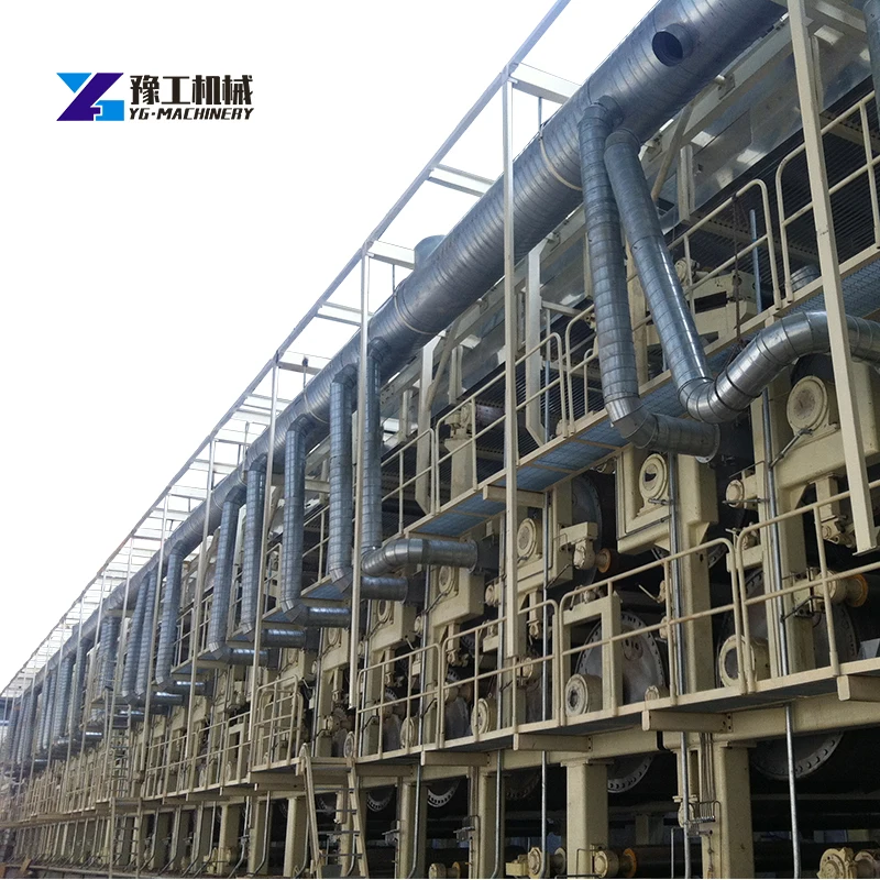 Paper Factory Waste Paper Recycling Machine 1092mm Bobbin Making Machine