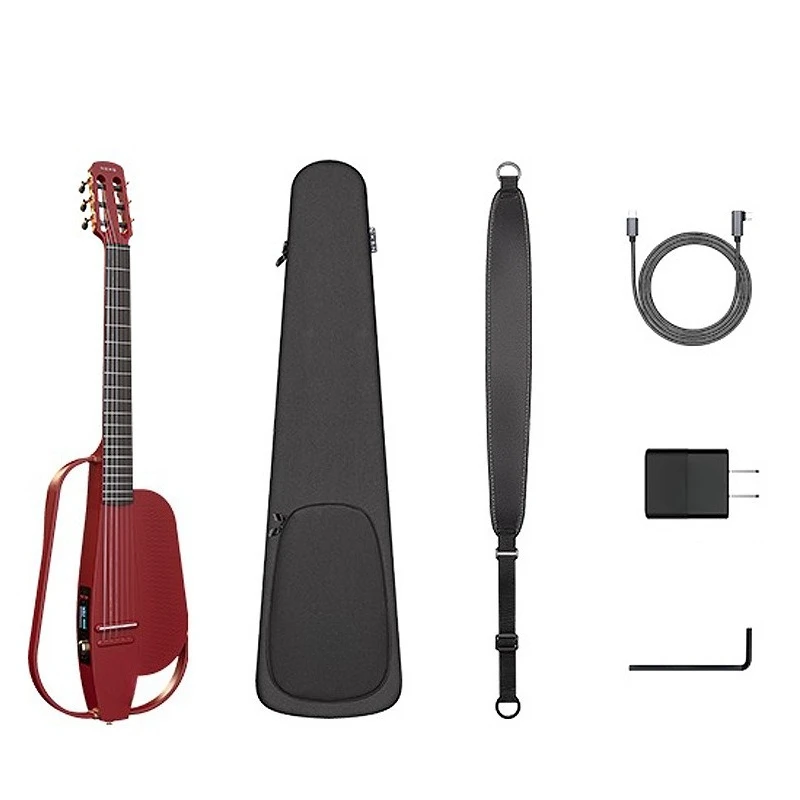 

Smart audio classical guitar 39 inch silent electric box for men and women