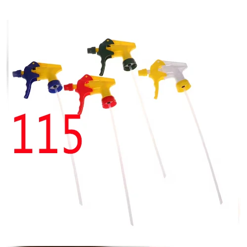 frasco de fluxo com bocal ajustável de gatilho 2025 300ml 500ml 16OZ vazio branco pe Pulverizador platic