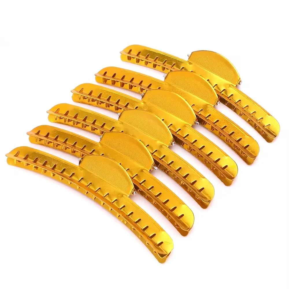 Salon Professional Metal Clip Of Hairdressing Hair Wave Aluminum Hairpin Barber Hairclips Stlying Tools Barbershop Accessories