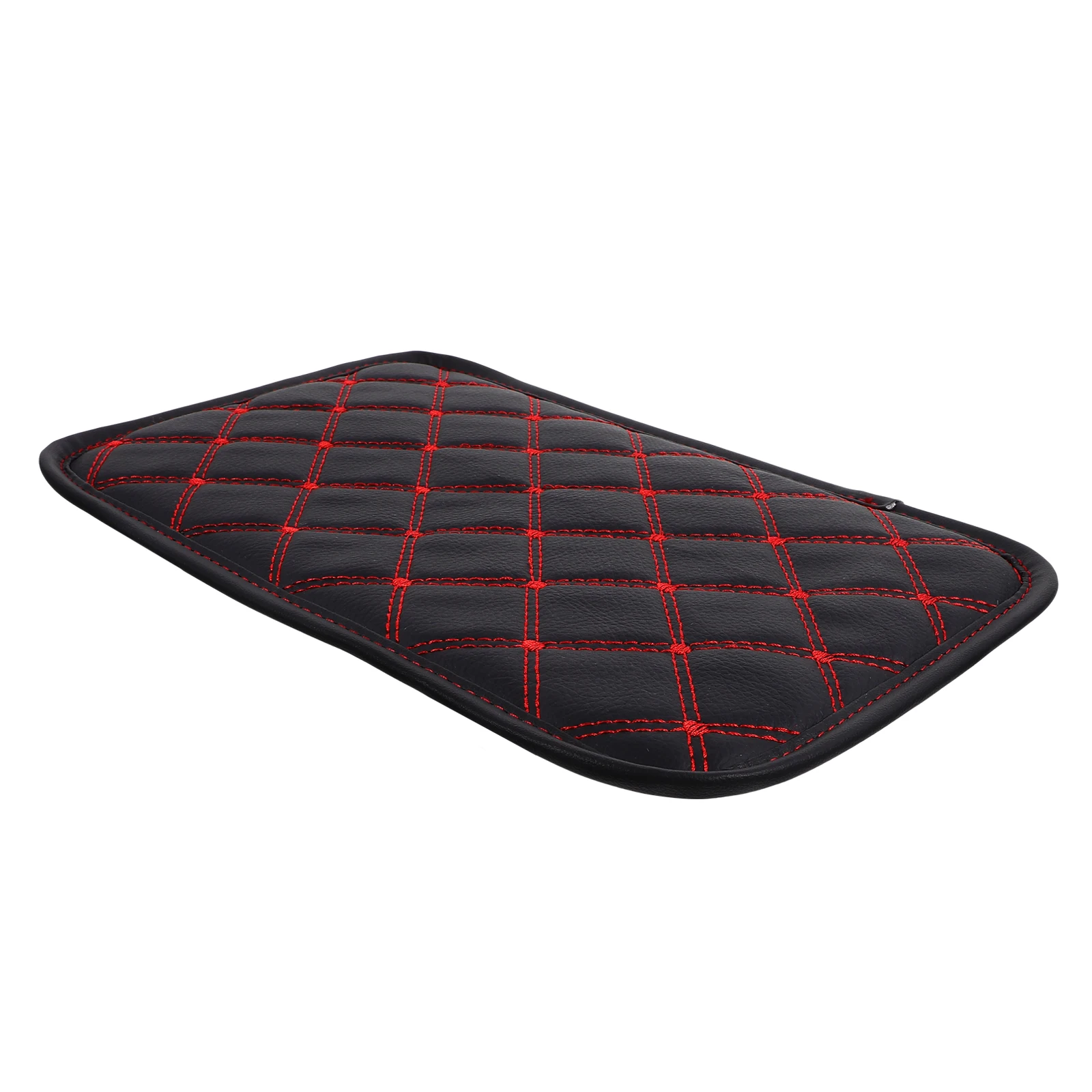 

Car Central Armrest Box Pad Black Thickened Cushion Heightened Support Universal Console Accessory Car