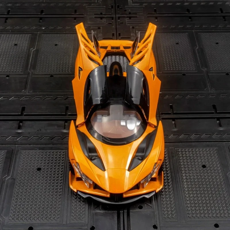 ل 1:32 مقياس أبولو EVO سيارة لعبة نماذج سبيكة السيارات الرياضية التراجع الصوت ضوء الأبواب فتح سباق المركبات نوعية جيدة