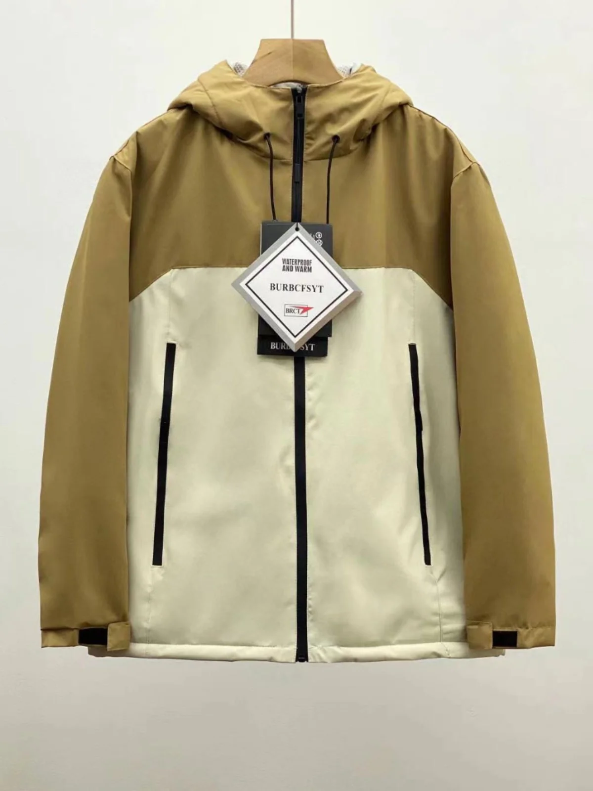 

Мужская зимняя хлопковая куртка с капюшоном Thiened для улицы, ветрозащитная водонепроницаемая рабочая одежда, пальто-стойка, подходит для Long Sve Urban Faion