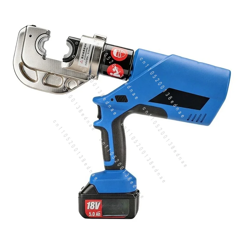 Electric Hydraulic Crimping Pliers, Rechargeable Portable Copper Nose Terminal Block Cable Crimping Pliers, Electrician-specific