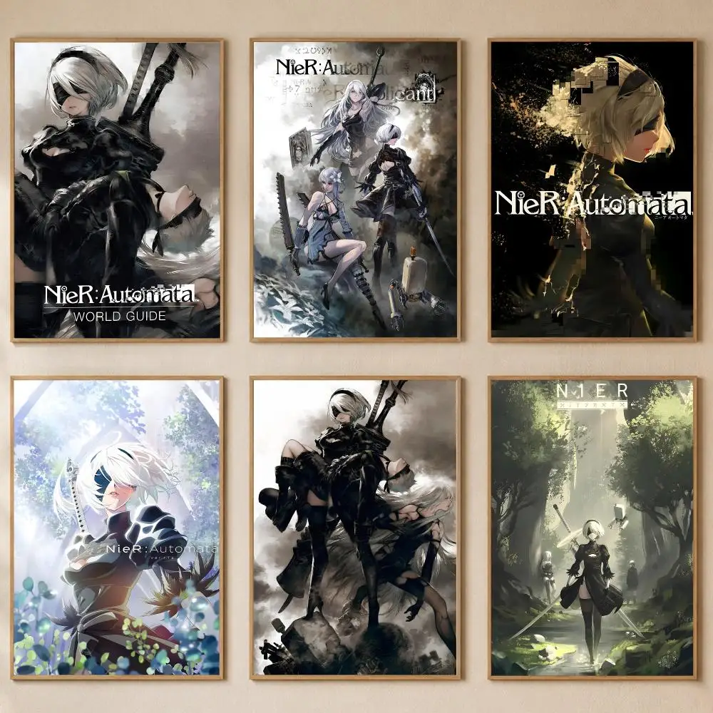 Nier Automata Poster Art Print -AliExpress