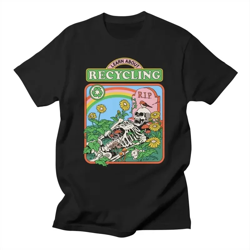 

Винтажная футболка Horror Alien Are Футболка для мужчин Мы здесь, Yet Funny Death Demon Harajuku Мужская футболка 90 Evil Graphic Camisetas Ropa Hombre