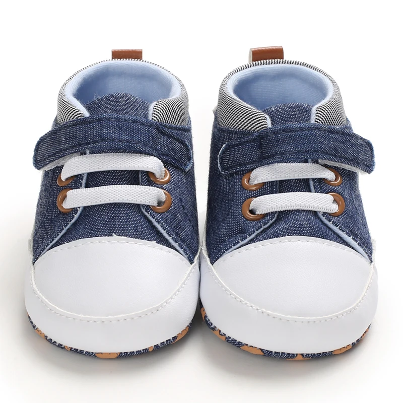 Chaussures en toile pour bébés garçons et nouveau-nés, semelle souple, chaussures de marche non ald, mode printemps et automne, enfants d'âge alth