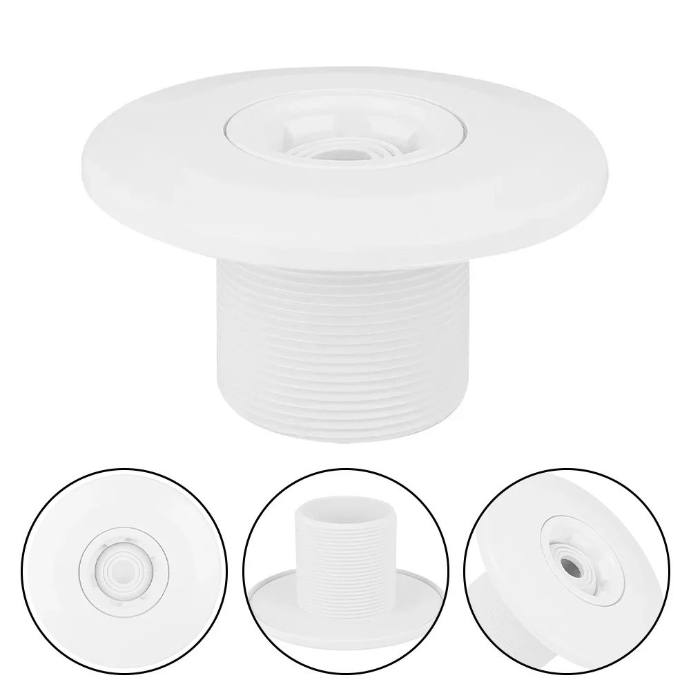 Pool Wall Return Nozzle 360 Degree Rotatable Pool Nozzle Long Service Life 360 Degree Rotatable For Pool Maintenance