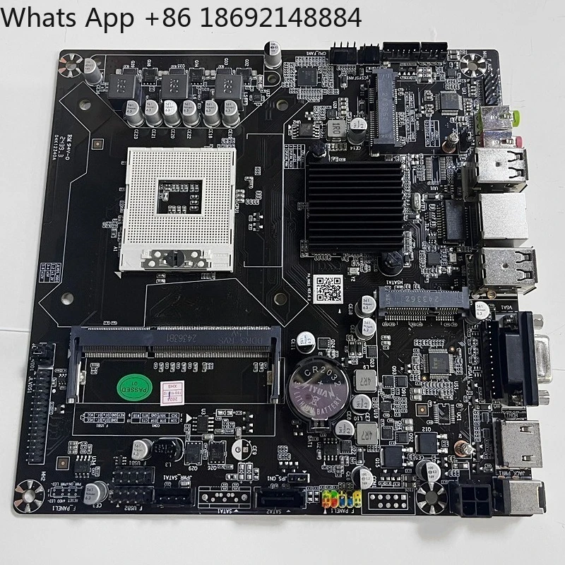 Main board HM65 single memory slot DDR3 mini board PGA988 second and third generation CPU all-in-one main board