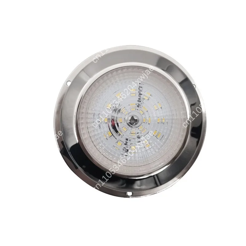 3 Inch Boat LED Ceiling Light Push Button Marine RV Yacht Work Lamp 12V 24V Waterproof Interior Fixture