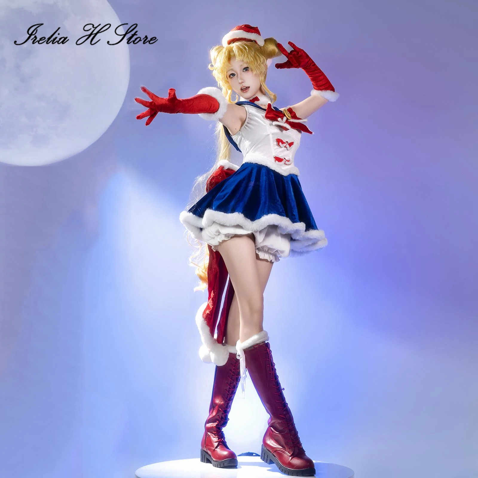 Irelia H AAnime Sailor Moon Tsukino Usagi Cosplay Costume Tsukino Usagi Christmas Dress Halloween Costumes