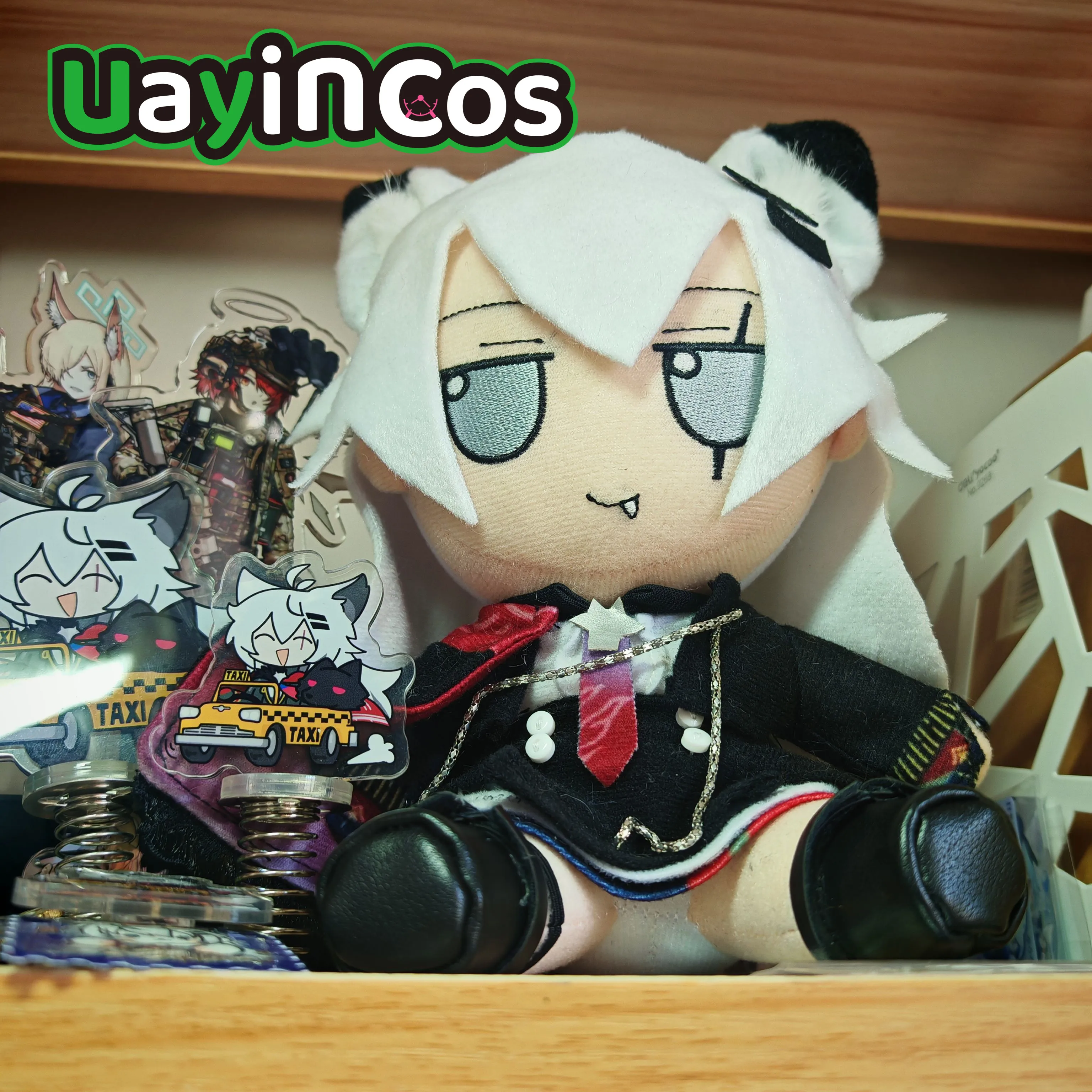 

Arknights Lappland the Decadenza 30cm Plushies Plush Doll Clothes Soft Pillow Ornament Anime Figure Game Toy Kids Gift