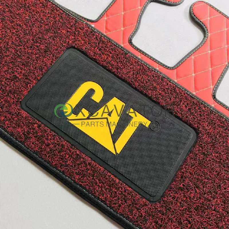 

For foot mat Carter 305.5 306 307E/D/E2 cab carpet floor rubber foot mat accessories Excavator