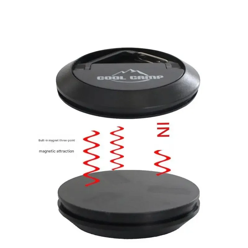 في الهواء الطلق المغناطيسي خيمة هوك المحمولة متعددة الأغراض خيمة سقف مشبك المشبك شفط كأس التخييم حبل التجنيب الكيروسين مصباح هوك #5