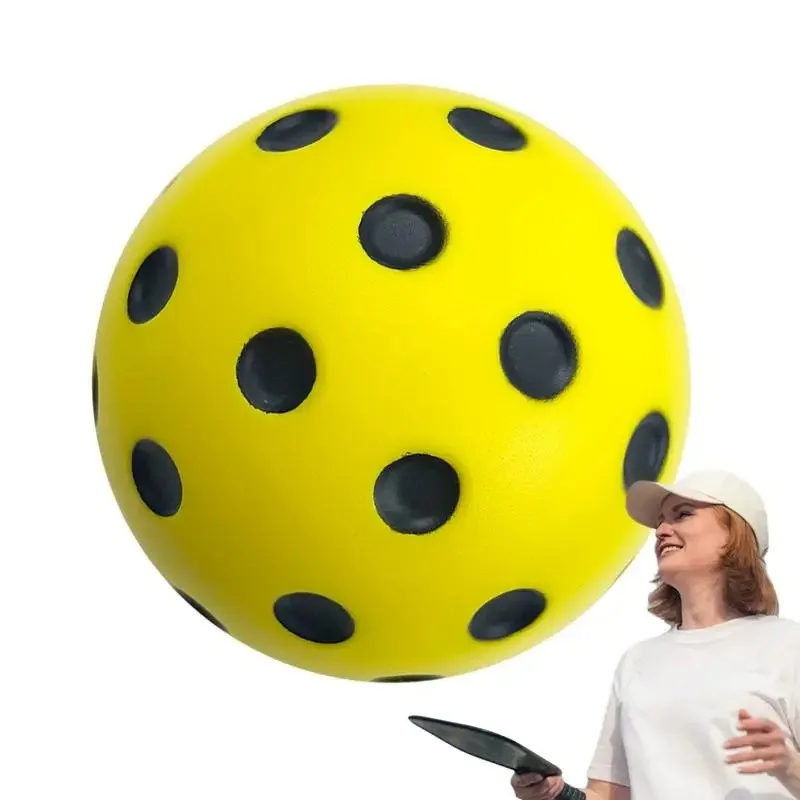 Gentle Bounce Foam Pickleball Balls Soft Pickle Balls Indoor Training Practice Sports Accessories