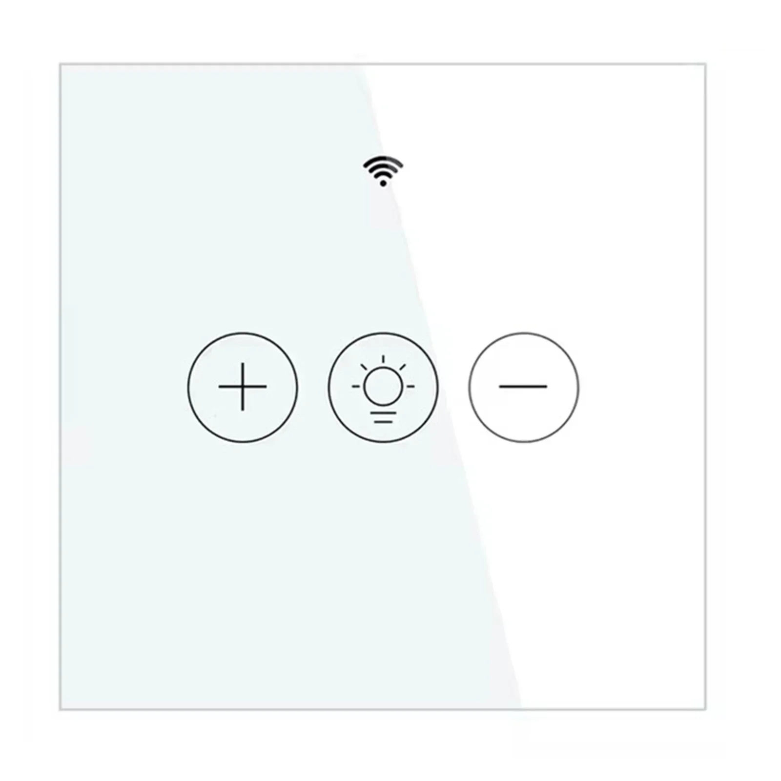 

Smart WiFi Dimmer Switch Compatible with For Tuya Wireless Touch and Voice Controlled Lamp Switch for Flexible Light Management