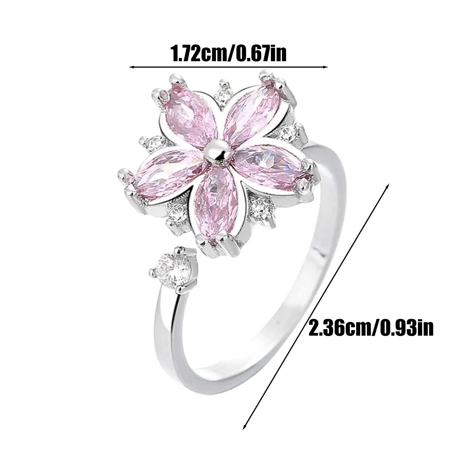 Anneau Spinner réglable, jouets Fidget, anneau de doigt apaisant, jouets anti-Stress pour hommes et femmes, exercice de bureau en classe, avion