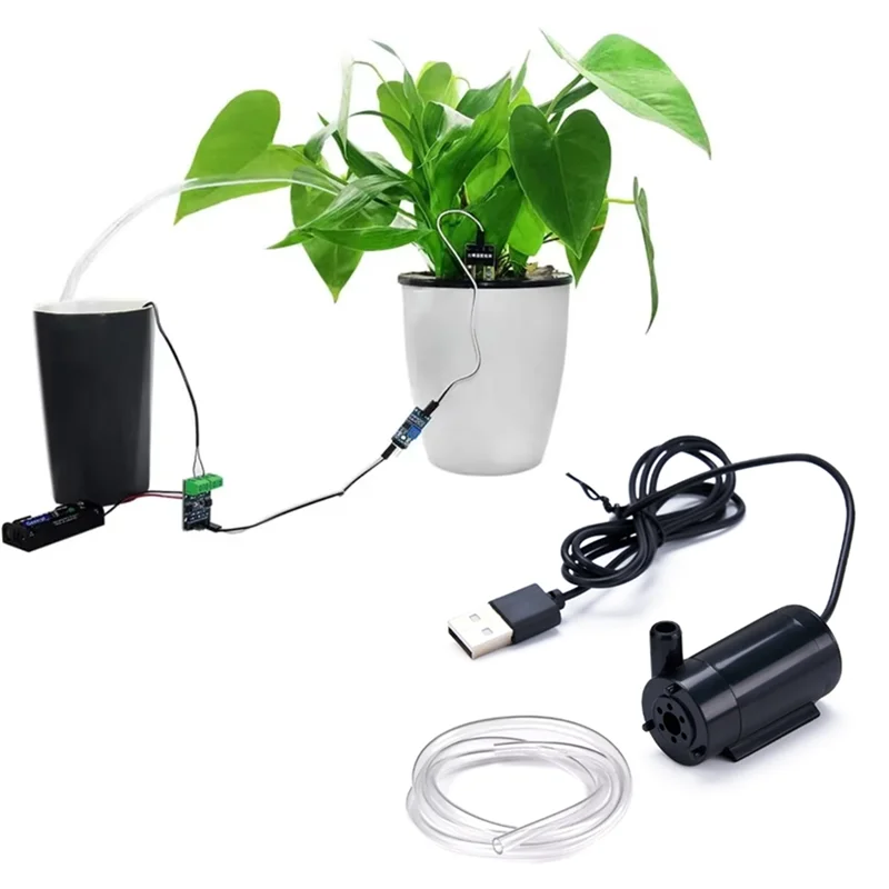 A05G-USB Dompelpomp 1M Kabel DC Laagspanning Ultrastille Mini Kleine Waterpomp 5V Dompelpomp voor Aquarium