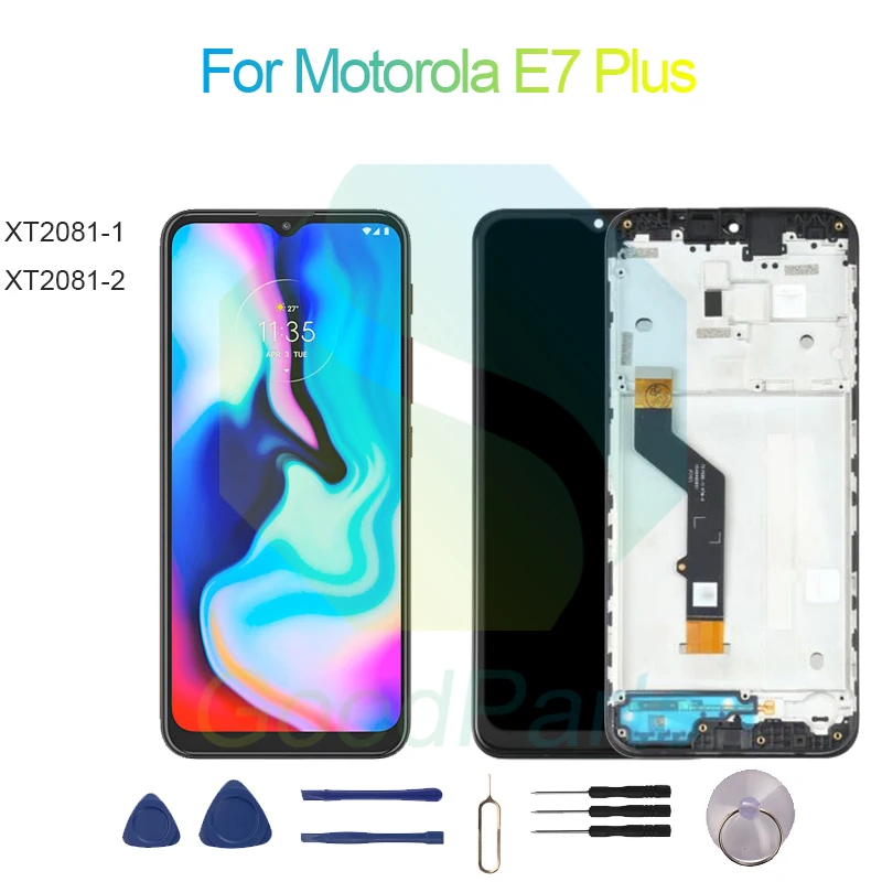 

For Motorola E7 Plus Screen Display Replacement 1600*720 XT2081-1, XT2081-2 E7 Plus LCD Touch Digitizer