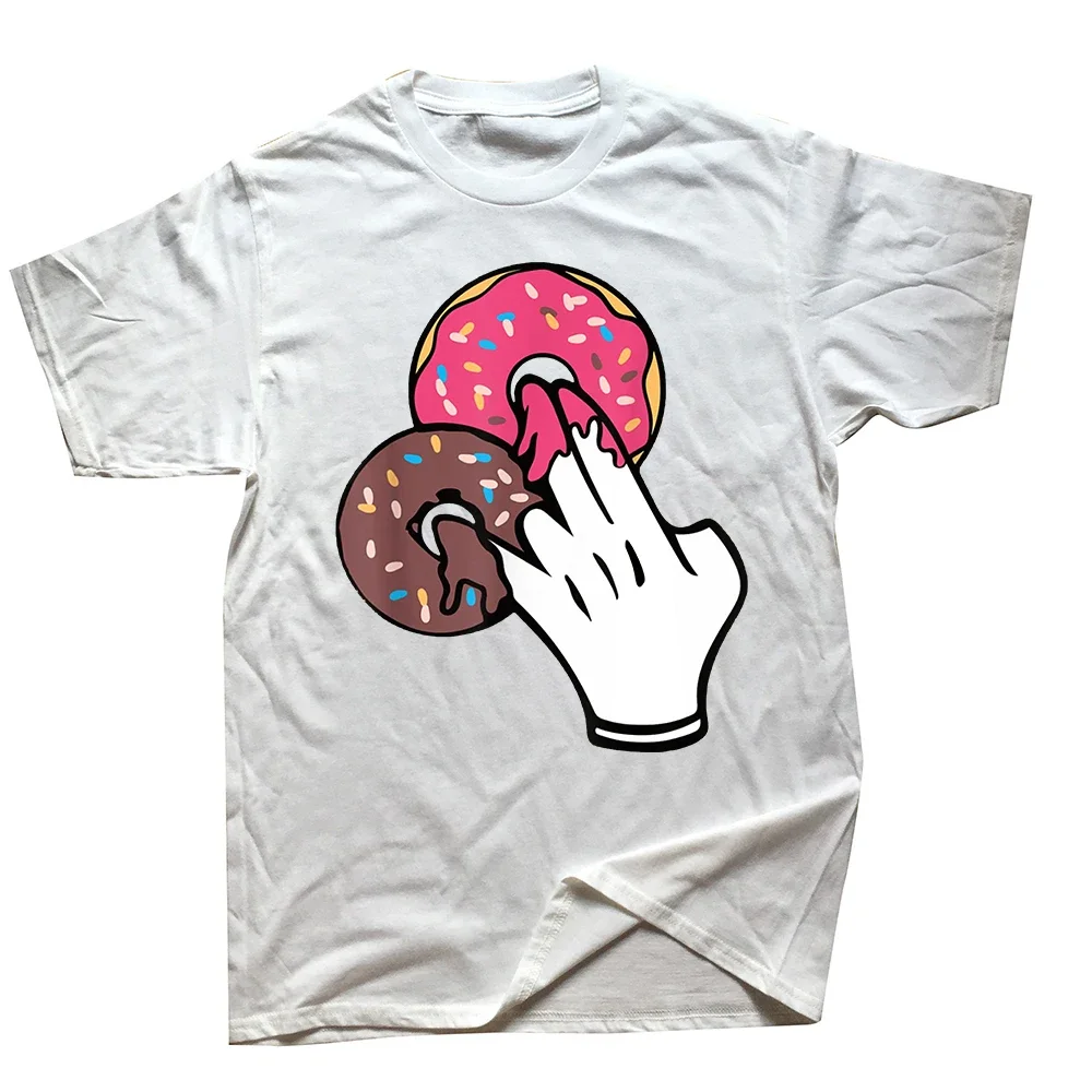 Donut Sex Instruction Humor Jokes T Shirt Funny Graphic 2 In The Pink 1 In The Stink Tshirt Short Sleeve Summer Korea Style Tees