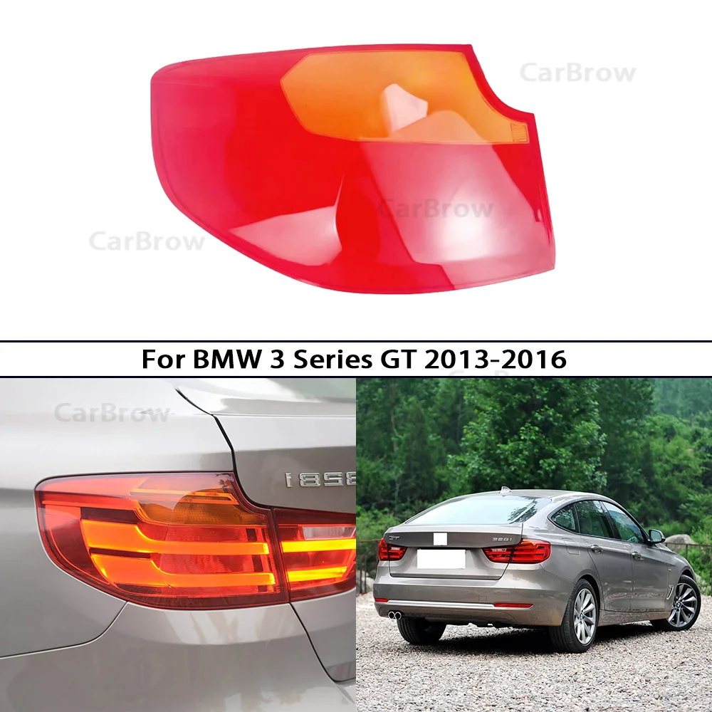 

Rear Bumper Brake Shell Plexiglass Mask Replace Original Lampshade For BMW 3 Series GT 2013-2016 Tail Lamp Cover Housing