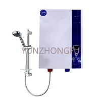 5KW 220V OEM plastic portable induction tankless water electric heater for shower