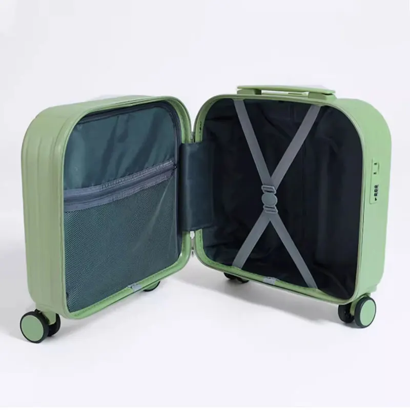 Suitcases Travel Small Lightweight Luggage 18/20" inch Suitcase Cabin Carry-on Rolling Password Trolley Case Mini Travel Bag