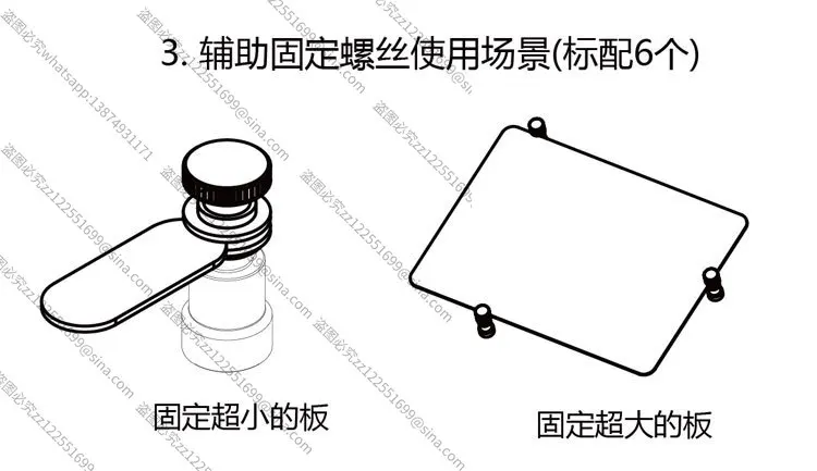 Suitable for Circuit Board Magnetic PCB Clip Repair Table Magnifying Glass Electronic Production Solder Solder Table Tool Set