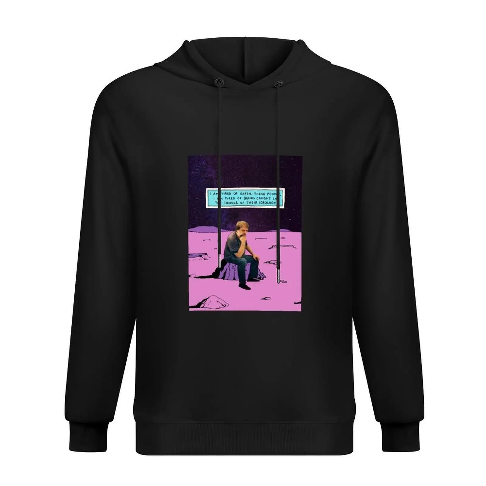 

zizek is tired Hoodie autumn male clothes men's autumn clothes clothes for men new in hoodies and blouses