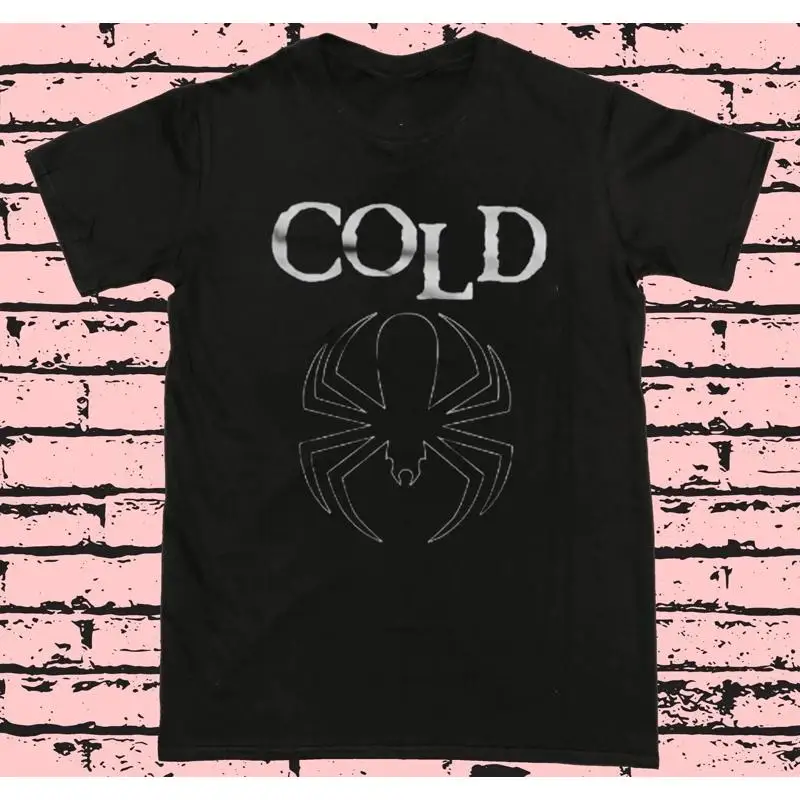 

Футболка с пауком Cold American Rock Band, полный размер S 5Xl