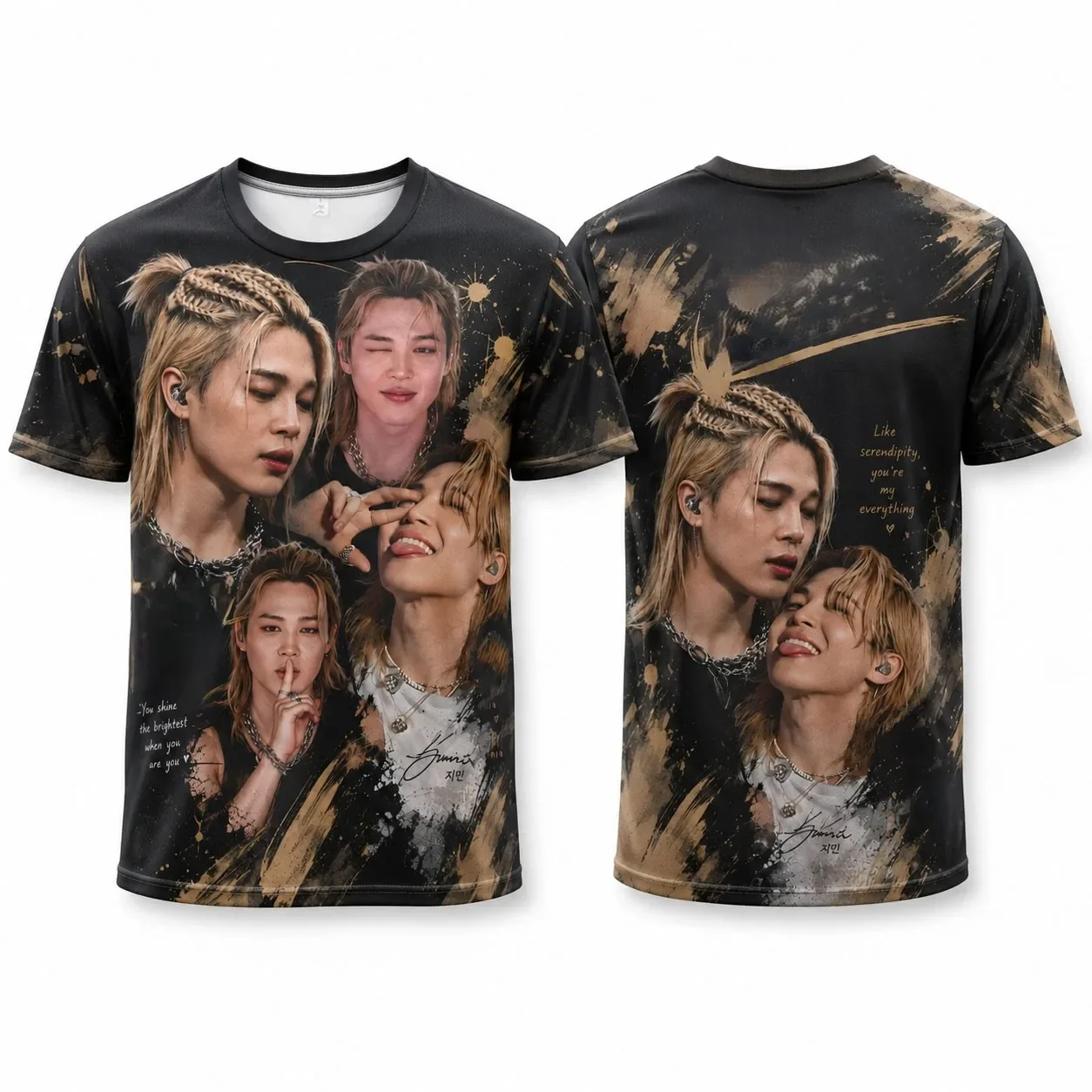 2026 K-pop 3D Printed Casual Short-sleeved T-shirt Streetwear Women's Tee Men's T-shirt  Graphic T Shirts Graphic T Shirts Y2k