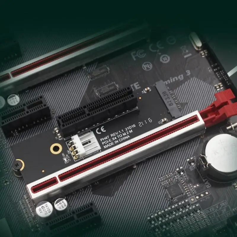 M.2 в PCIe 4x Crasers Card M.2 в PCIe Adapter Power Royers Card Card Card Card для компьютерных аксессуаров