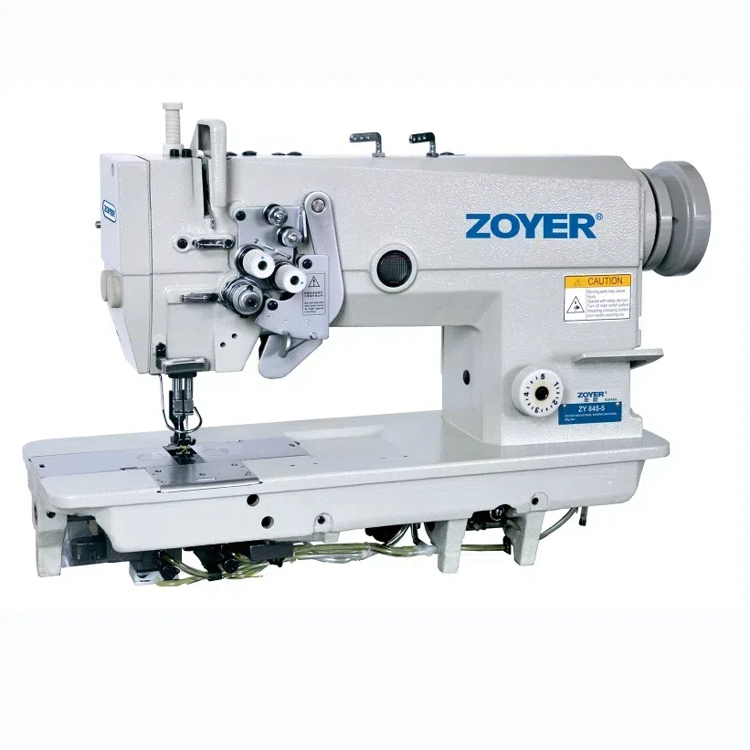 ZY8450D Industrial Double Needle Direct Drive Lockstitch Sewing Machine High Speed Series for Robust Fabric Handling