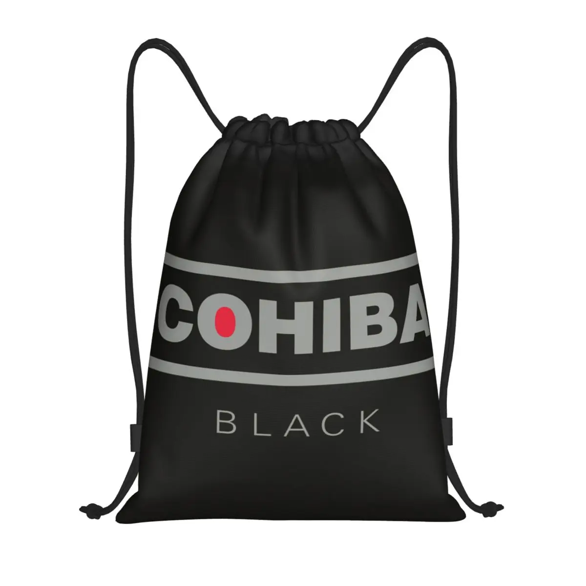 Sigari cubani personalizzati Cohiba Logo zaino con coulisse borse uomo donna leggero palestra sport Sacks Sacks per l'allenamento