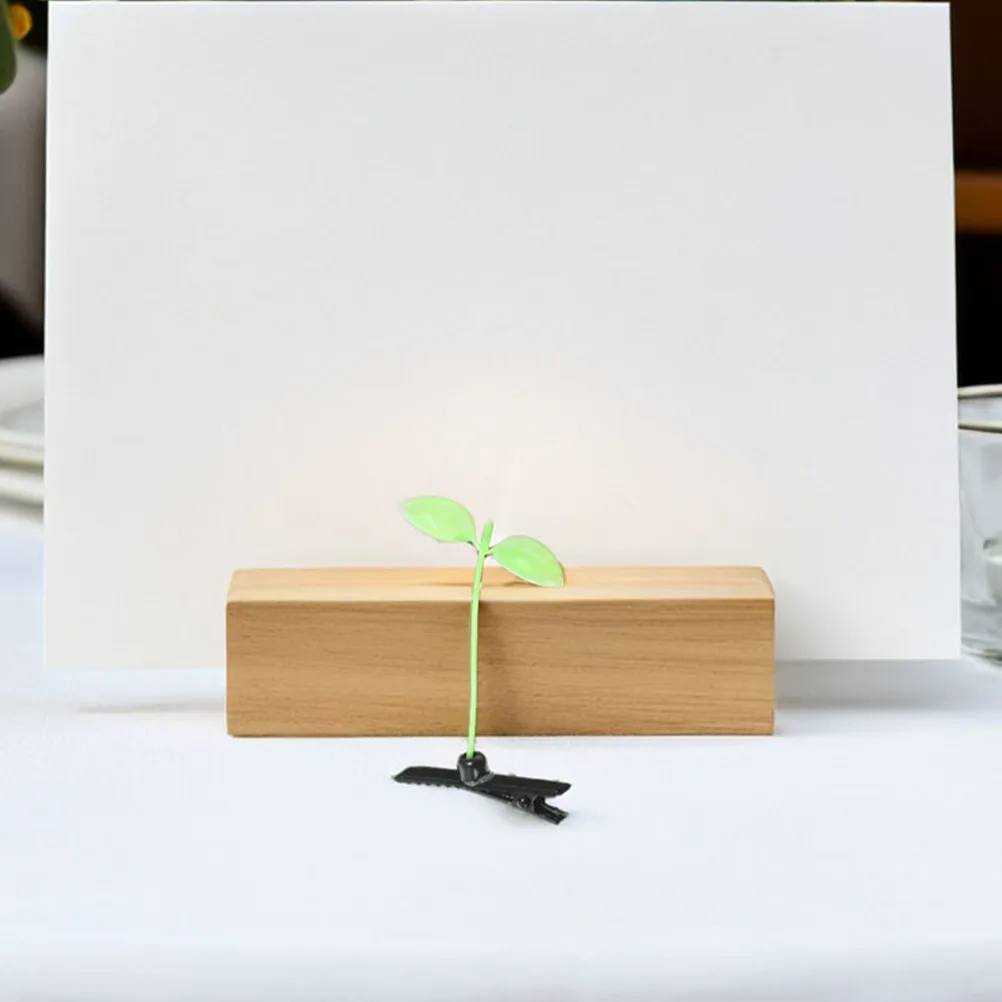 

Набор из 18 милых заколок для волос в виде ростков бобов, легкие, натуральные, для девочек и малышек