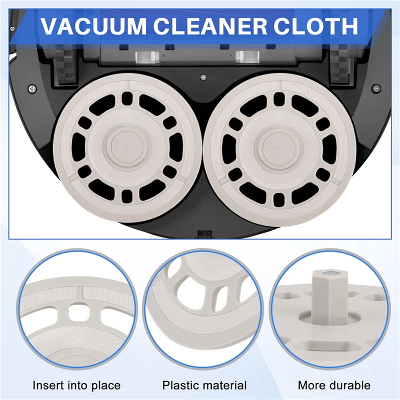 

AC23-Mop Cloth Holder For Ecovacs Deebot X5 Pro Automatic Suction Robot Vacuum Cleaner Replaceable Spare Parts Mop Pad Stand