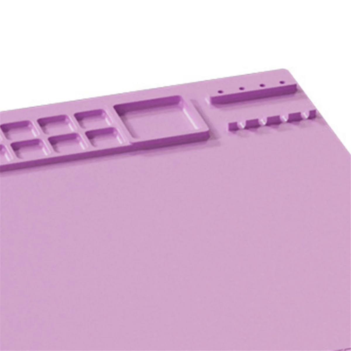 ABGV-almohadilla de pintura de silicona, soporte para pinceles, manualidades, almohadilla de silicona, arte de pintura de silicona multifuncional, estera de Graffiti