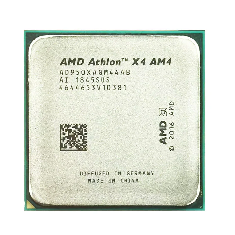 AMD Athlon X4 950 NOUVEAU 3,5 GHz Quad-Core Quad-Thread L2 = 2 M 65 W AD950XAGM44AB Prise AM4 neuve mais pas de ventilateur