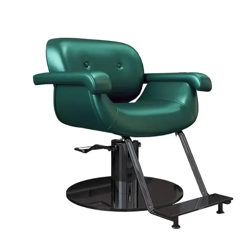 Chaise de barbier esthétique à la mode beauté luxe Design moderne chaise de barbier confortable Simple Silla Barberia meubles commerciaux