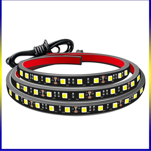 Imagen 2 del producto Luz LED para coche de camioneta, luz para maletero de dos camiones con un remolque, adecuada para carga, camionetas SUV, 2 uds., 60 pulgadas, 180 LED