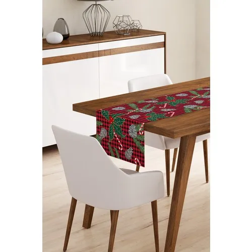 Bk Home Decor Plaid Floor Christmas Themed Runner