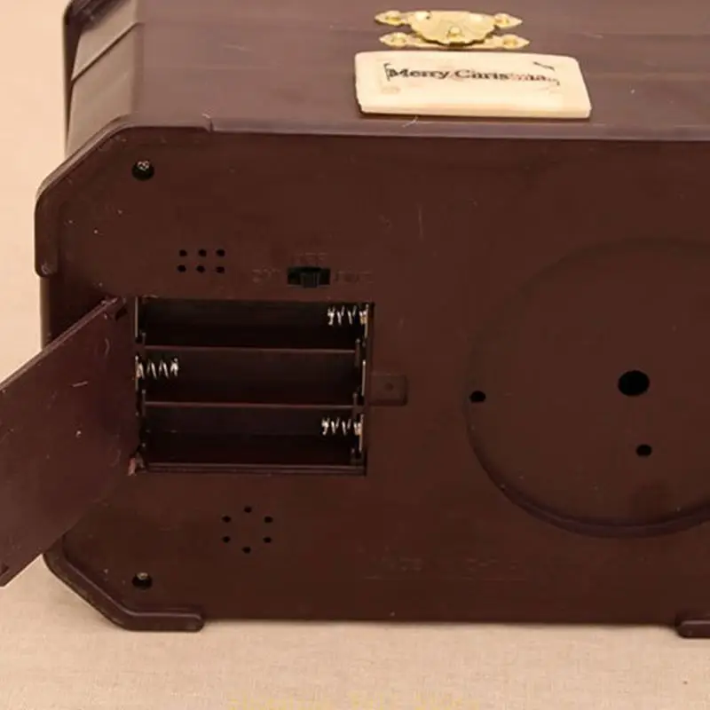 KX4B świąteczne LED Music Box Xmas Derde Sound Skarb